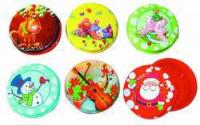 x'mas round candy box